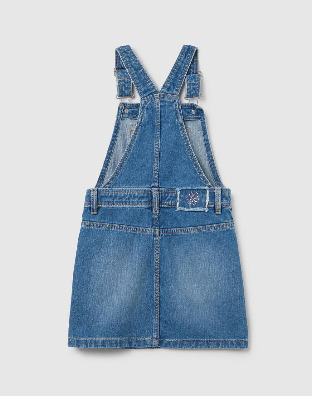 OVS DENIM SALOPETTE W/EMBRO