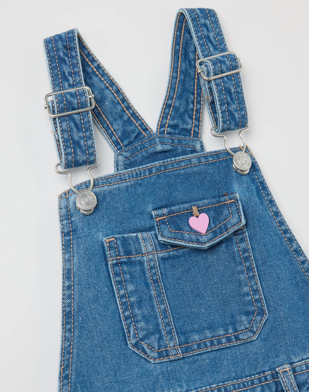 OVS DENIM SALOPETTE W/EMBRO