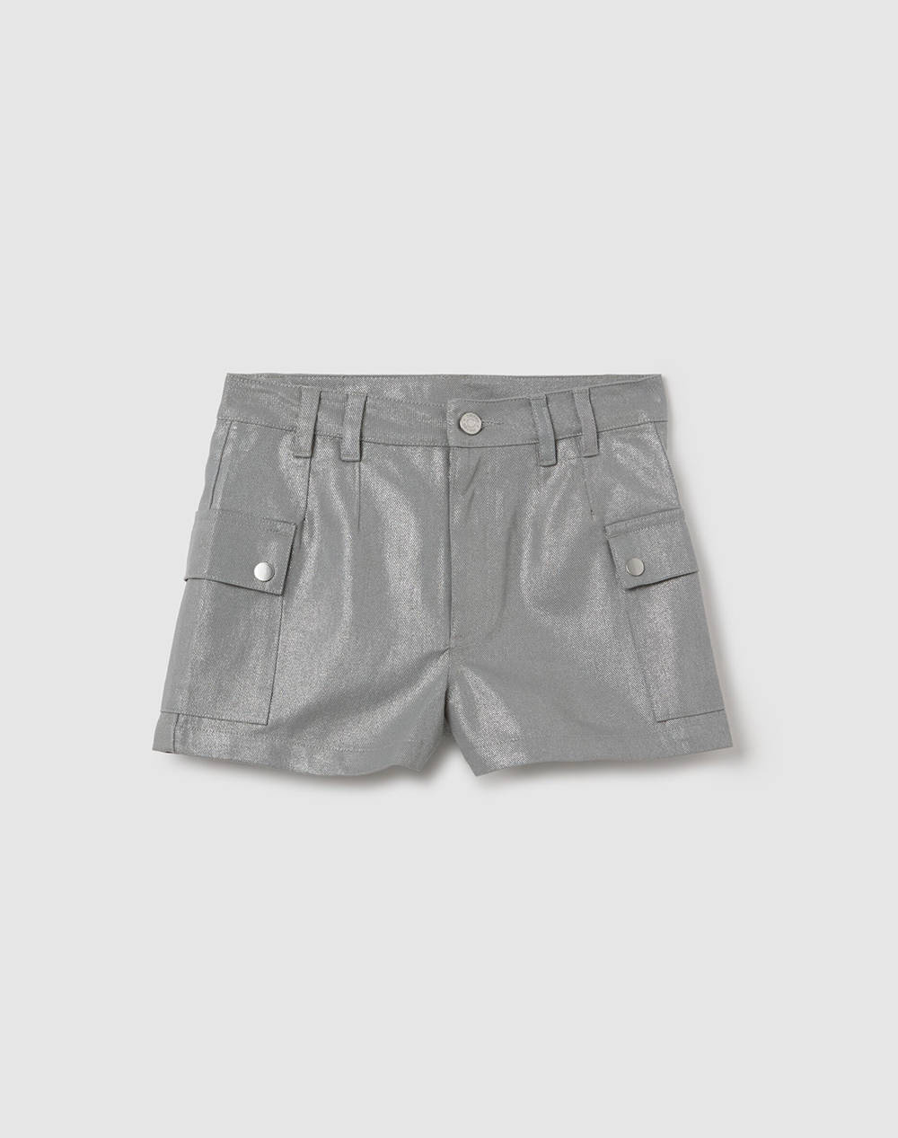 OVS CARGO SHORT SILVER