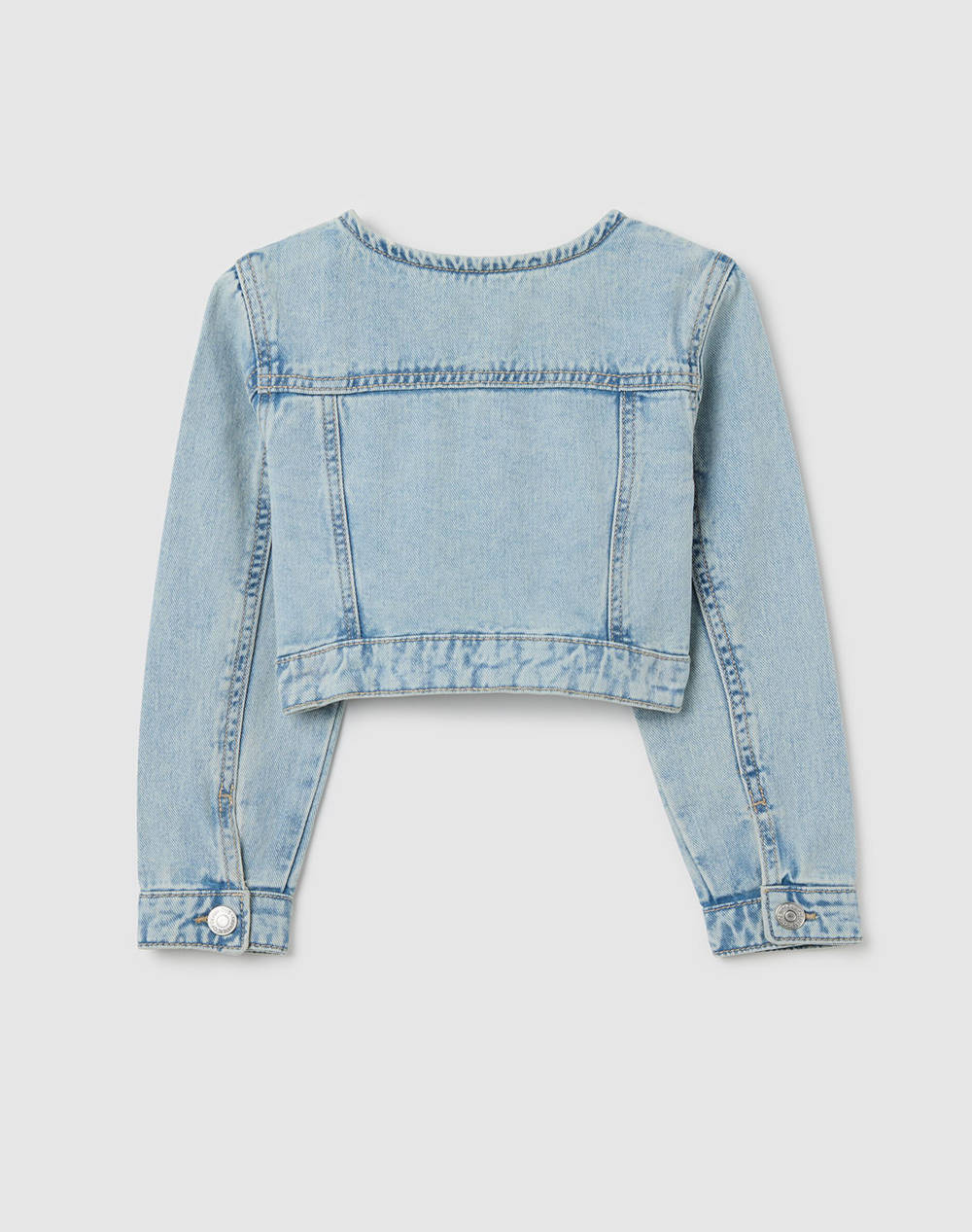 OVS DENIM JACKET W/EMBRO