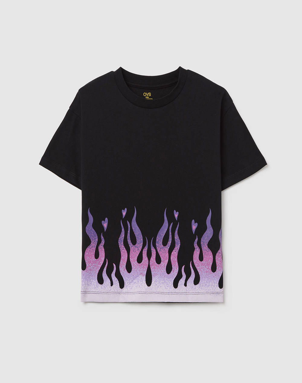 OVS T-SHIRT W/FLAMES