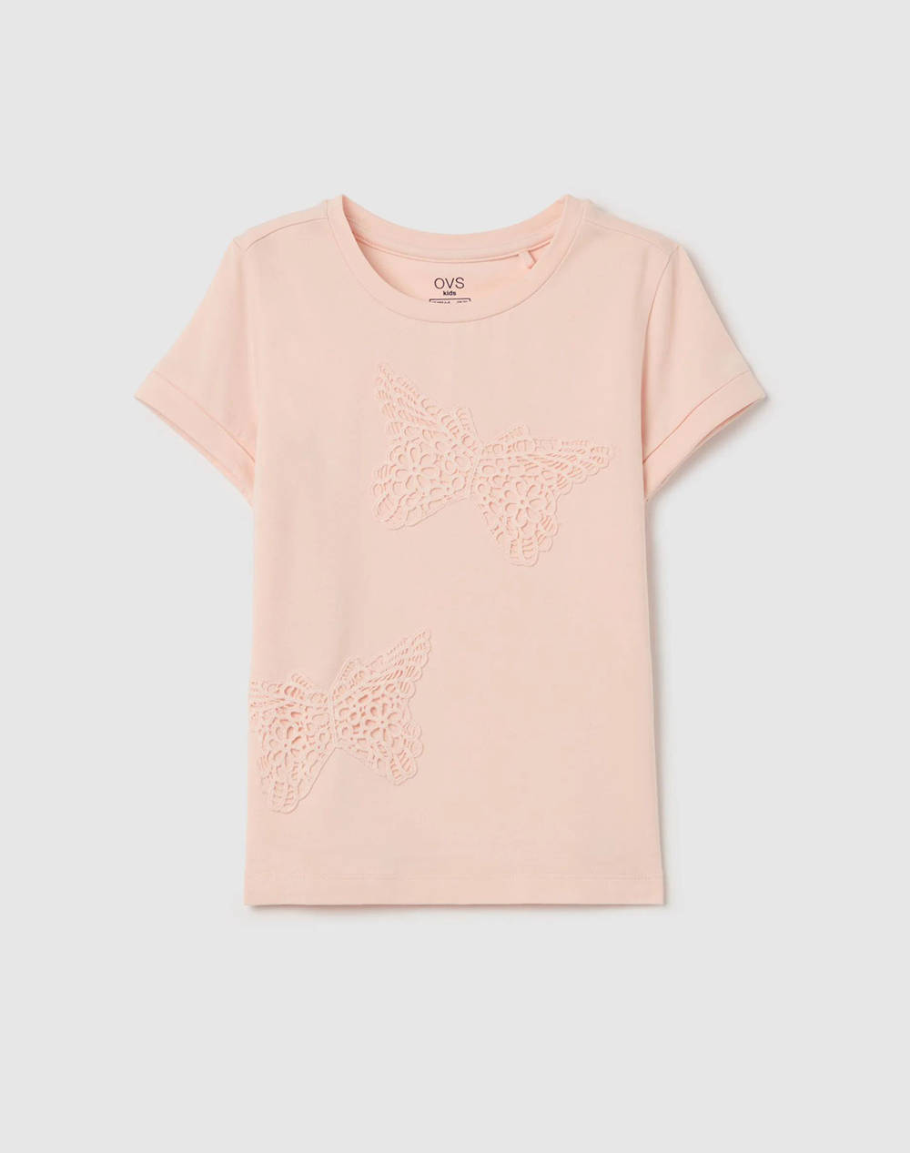 OVS T-SHIRT S/S BUTTERFLY