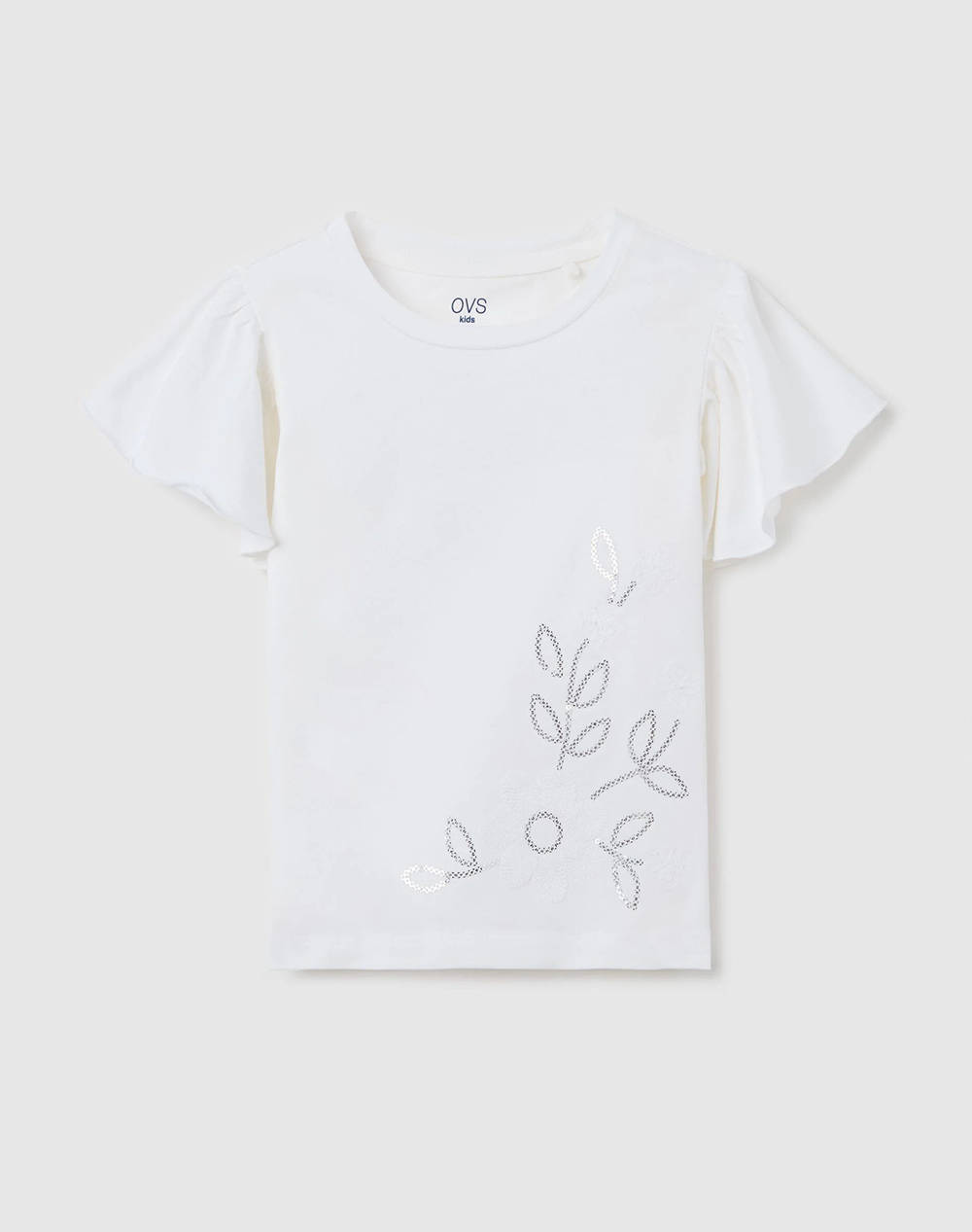 OVS T-SHIRT W/FLOWERS