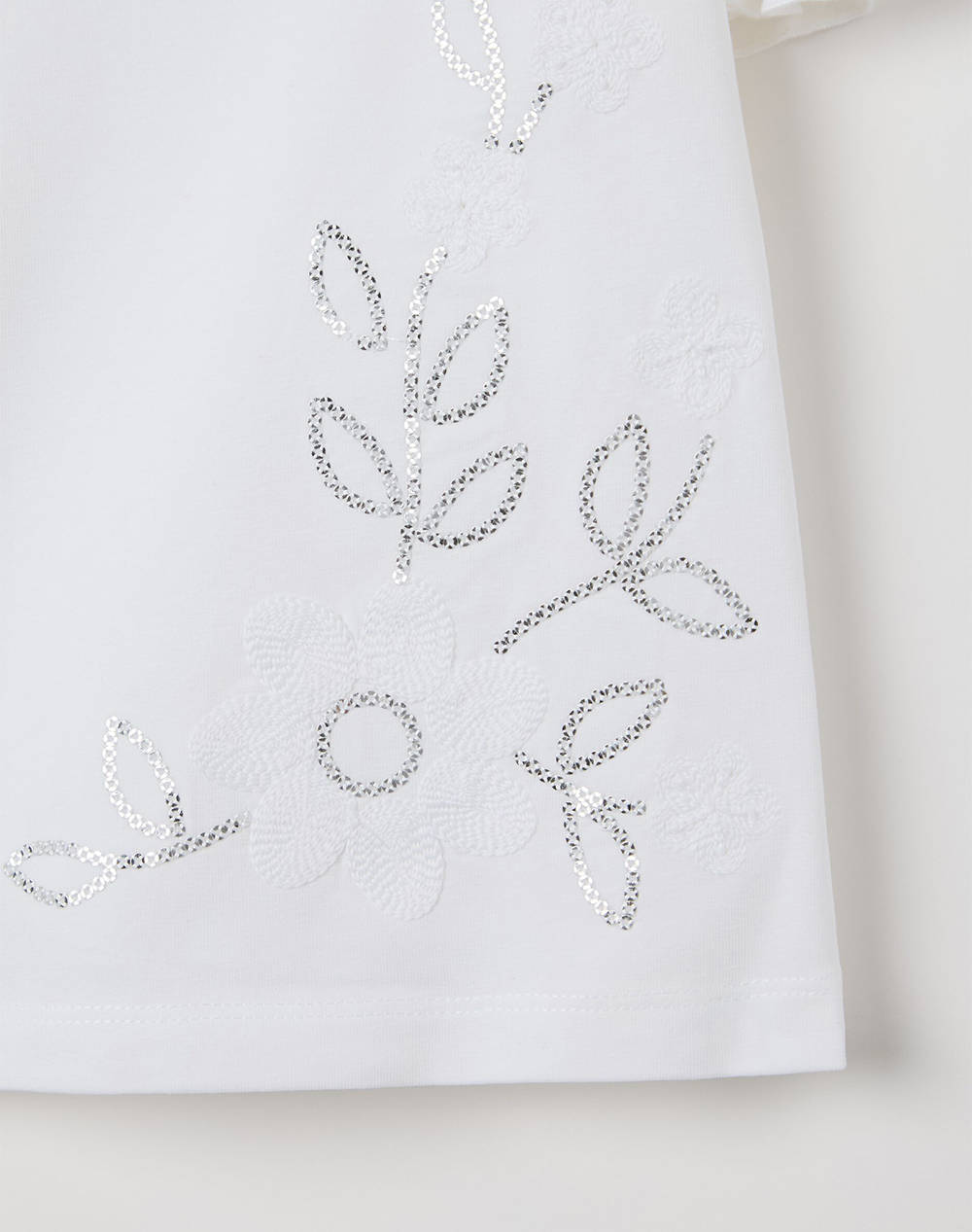 OVS T-SHIRT W/FLOWERS