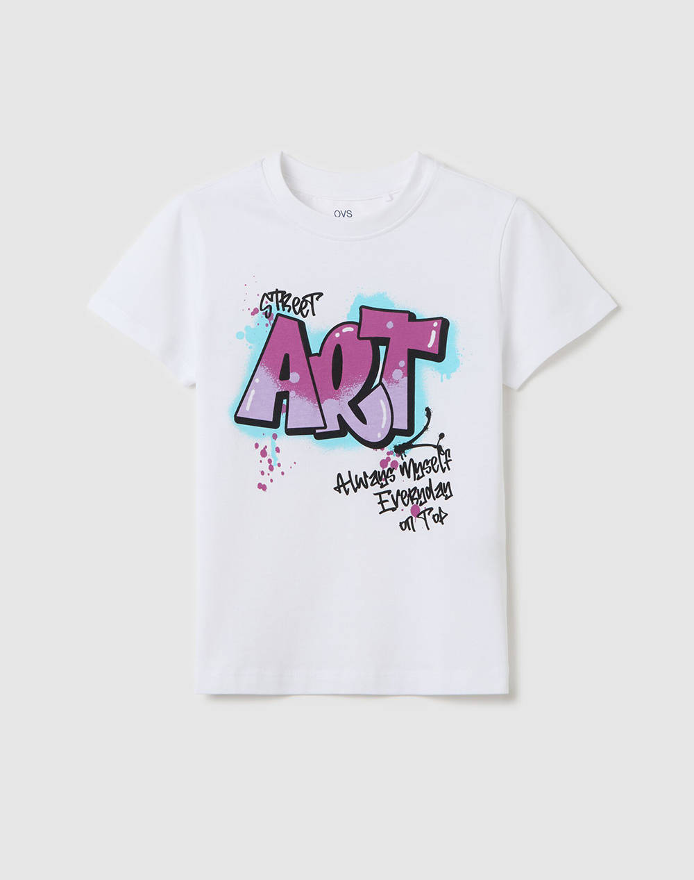 OVS T-SHIRT L/S 4-5 COL.