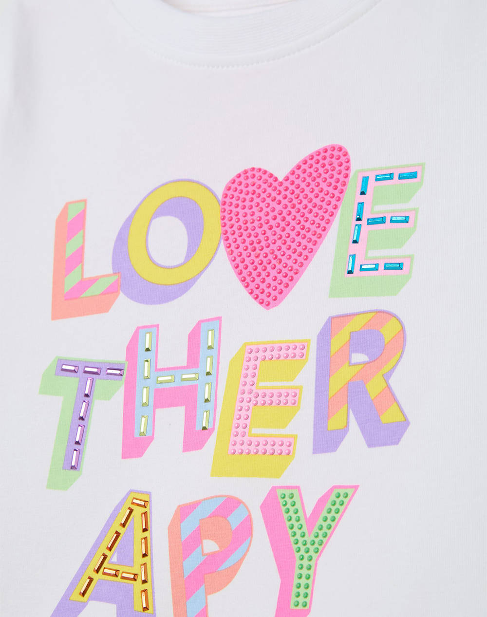 OVS T-SHIRT S/S W/STUDS