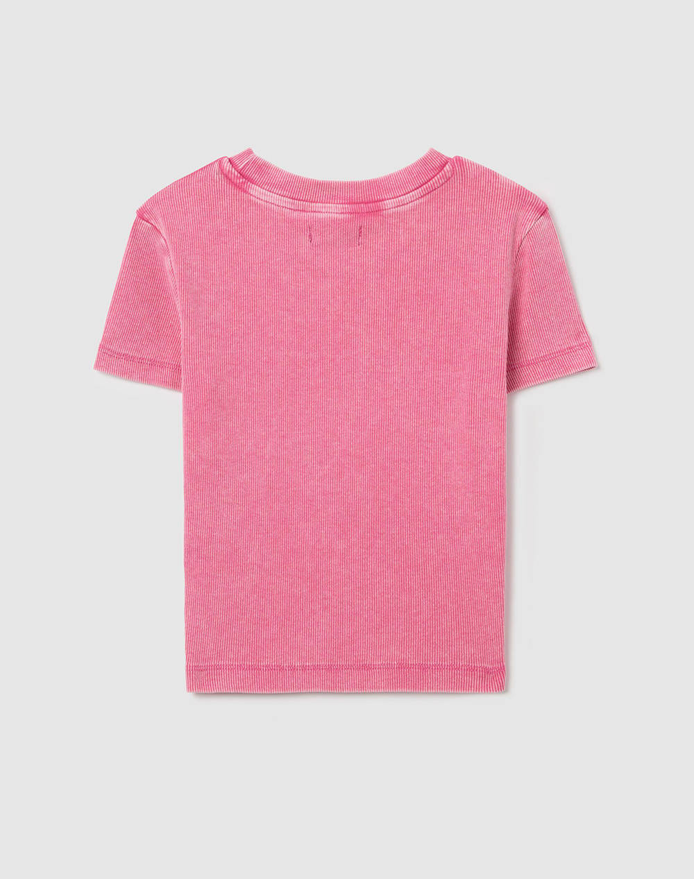 OVS T-SHIRT RIB ACID WASH