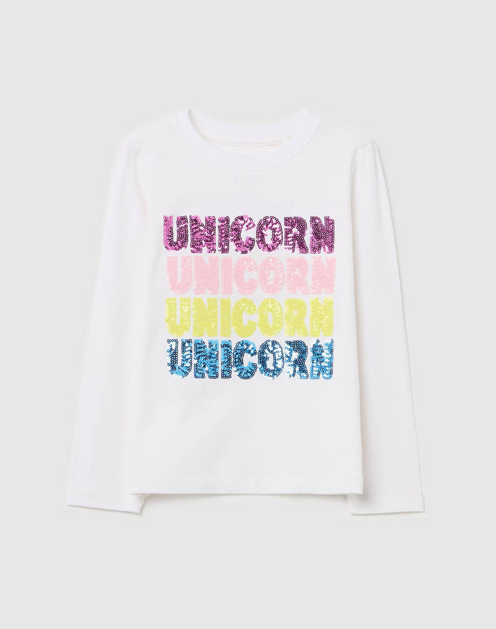 OVS T-SHIRT L/S SEQUINS