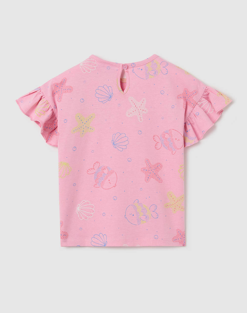 OVS T-SHIRT AOP MARINE