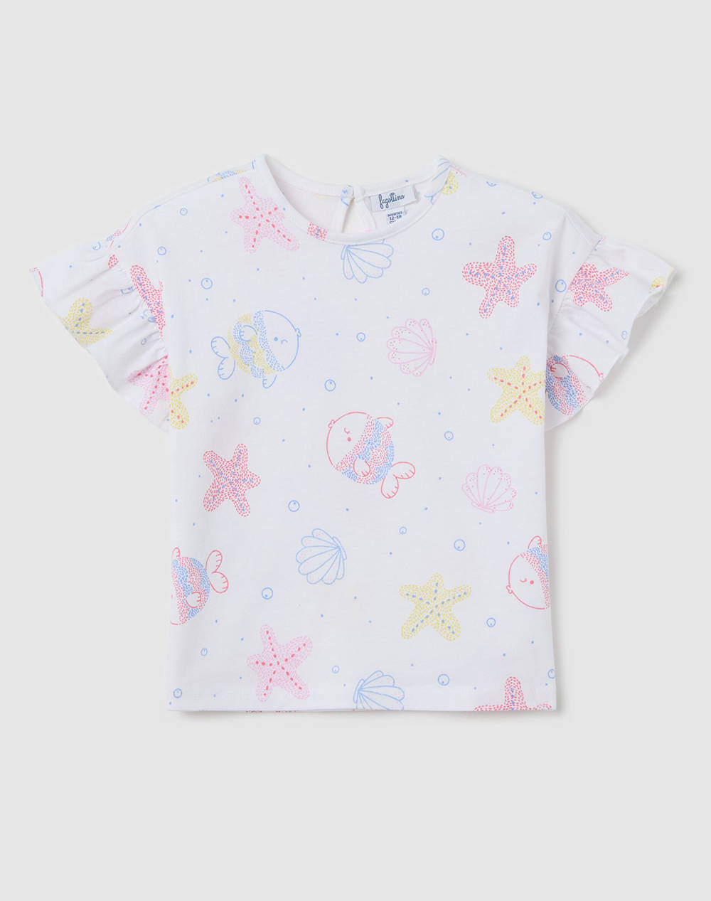 OVS T-SHIRT AOP MARINE