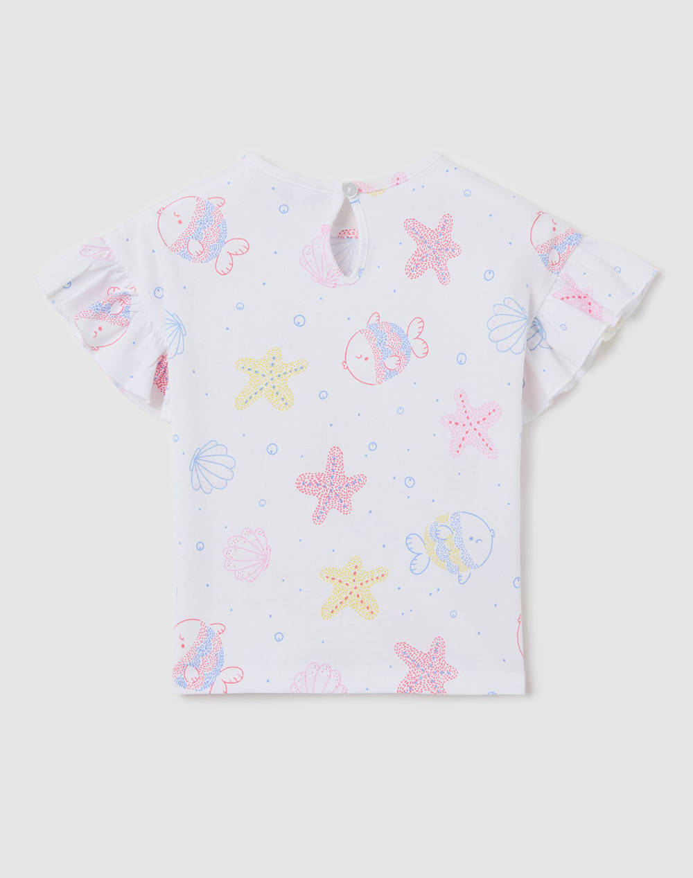 OVS T-SHIRT AOP MARINE