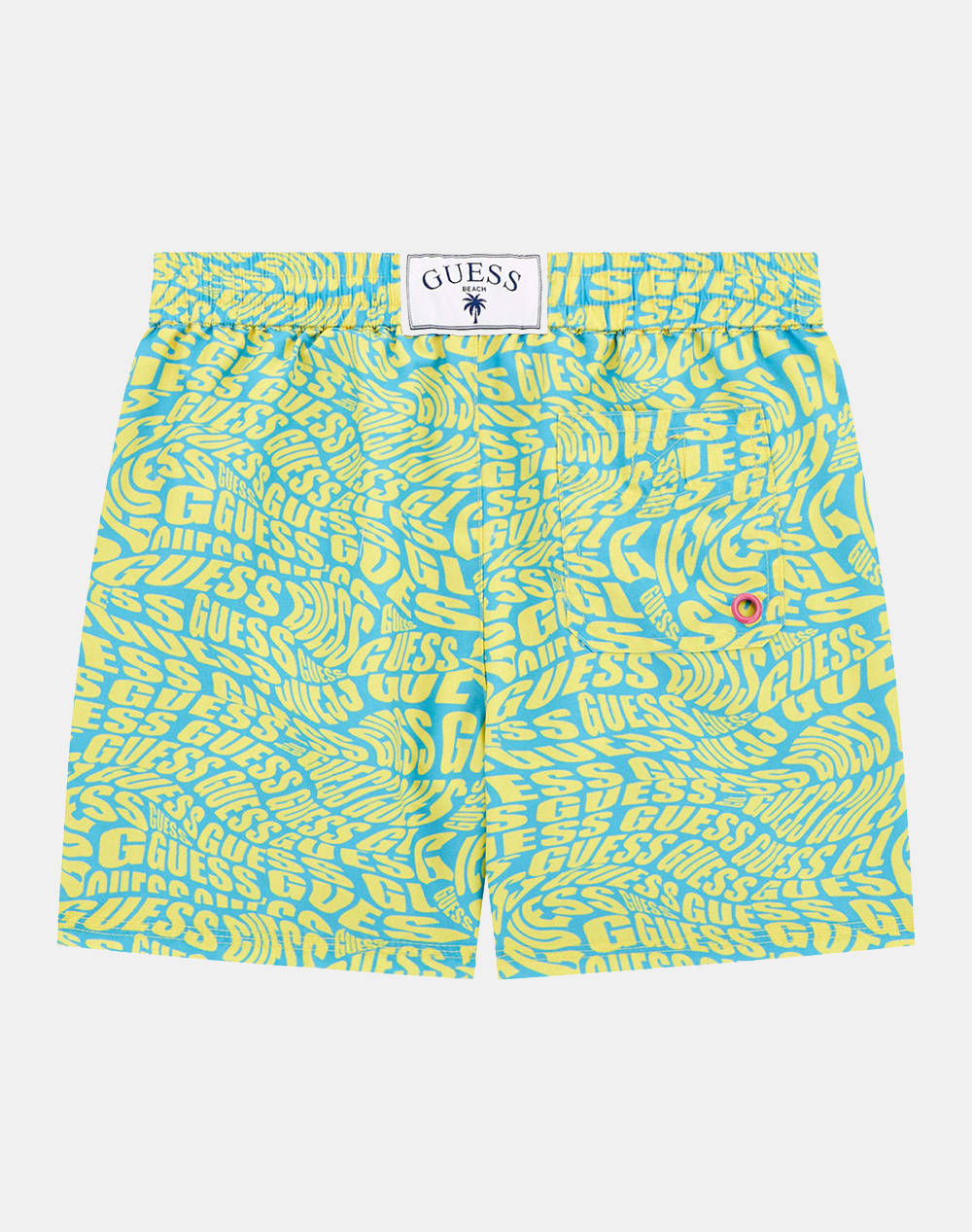 GUESS SWIMWEAR TRUNK_MINI - RECY POLY PEACH TWILL 115 COSTUM DE BAIE DE COPII BOY