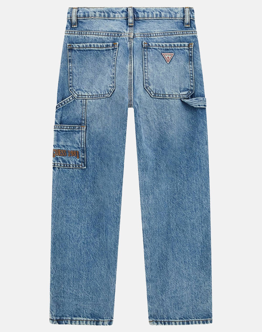 GUESS RIGID DENIM WORKER FIT PANTS PANTALONI DE COPII BOY