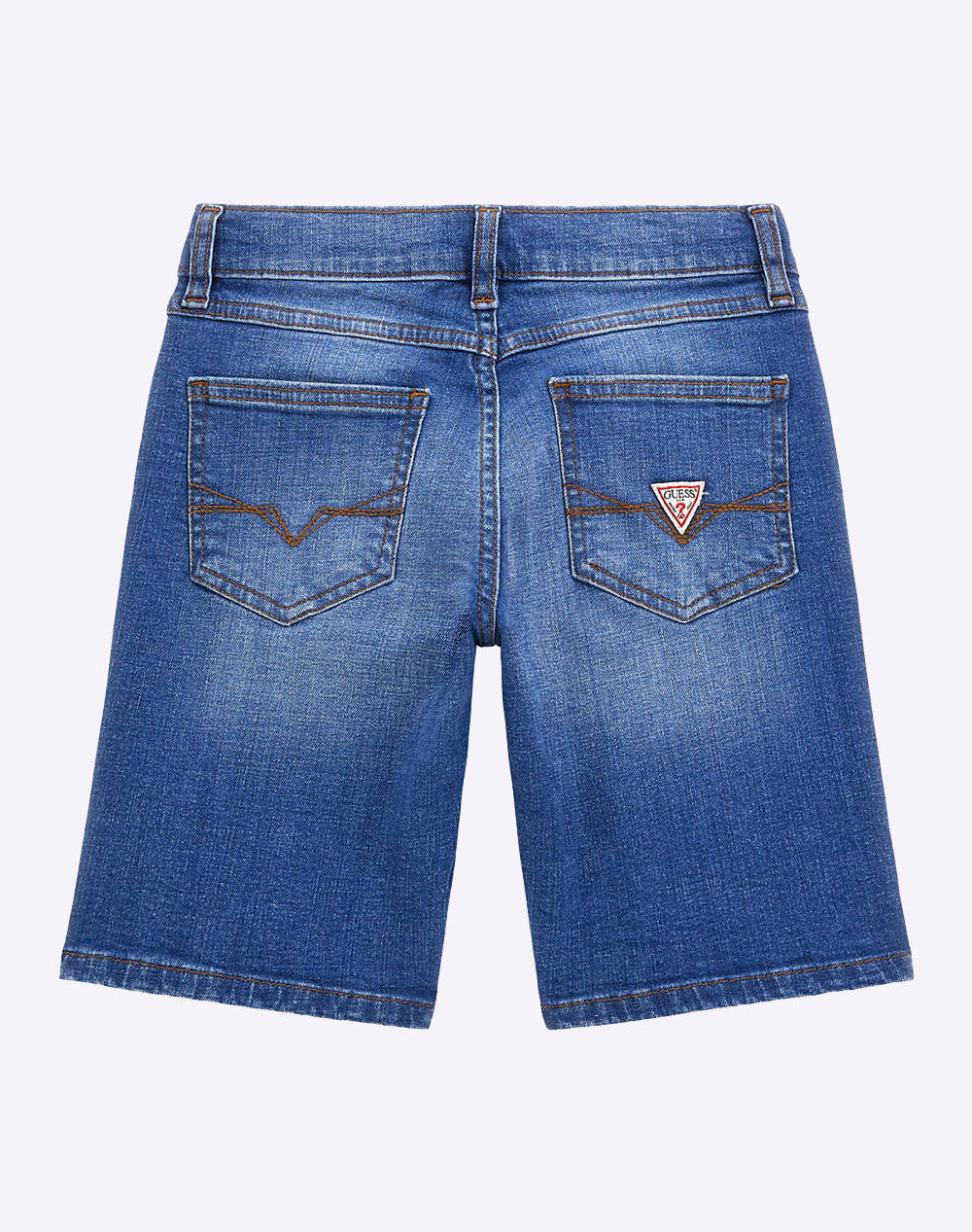 GUESS STRETCH DENIM SHORTS - CO CRISSCROSS COMFORT INDIGO SHORTS DE COPII BOY