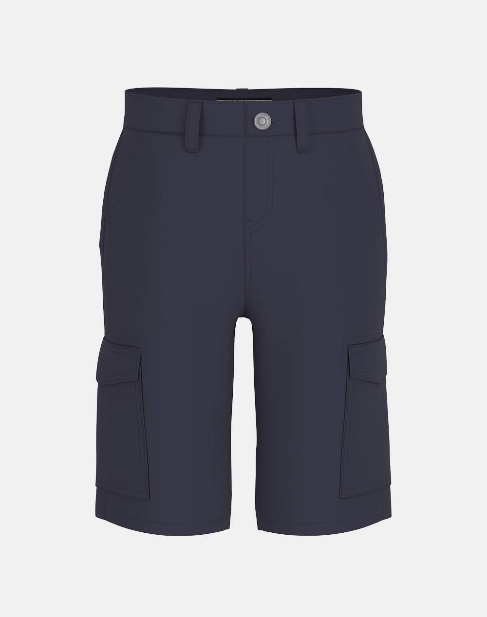 GUESS GMT DYE POPLIN CARGO - COTTON RIGID POPLIN 170 PANTALONI SCURTI COPII BOY