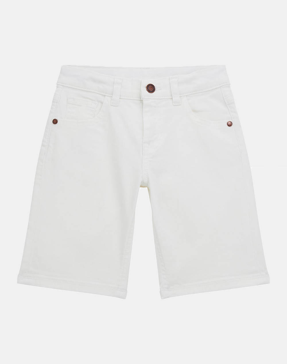 GUESS BULL DENIM SHORTS - ORGANIC STR. BULL DENIM 10 OZ PANTALONI SCURTI COPII BOY
