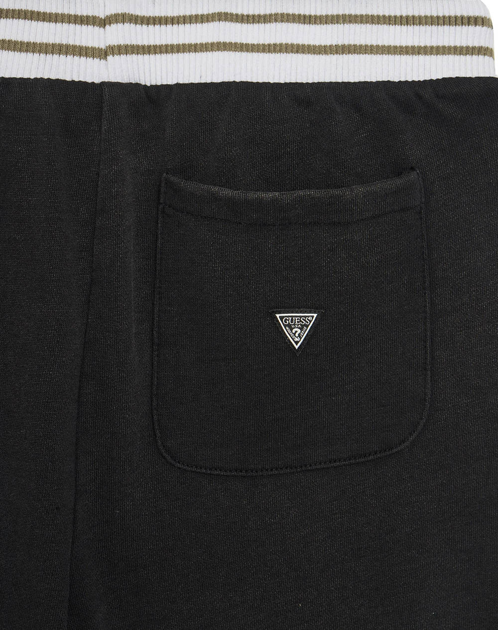 GUESS OVERSIZE ACTIVE SHOR - MID ORG CO UNBRUSH FLEECE 290 PANTALONI SCURTI DE COPII BOY