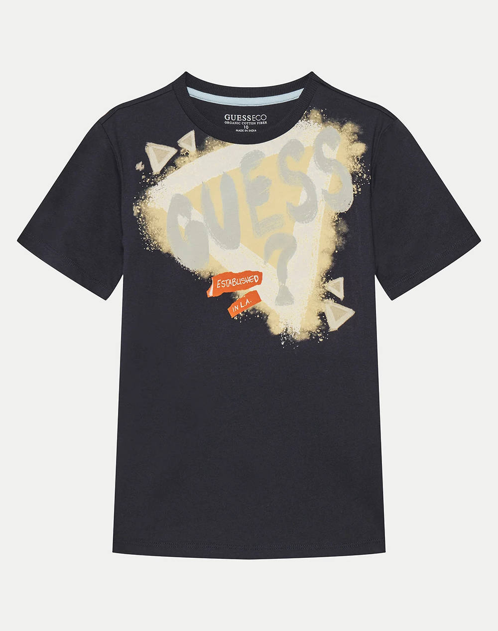 GUESS SS T-SHIRT - MID ORGANIC COTTON 160 BLUZA B