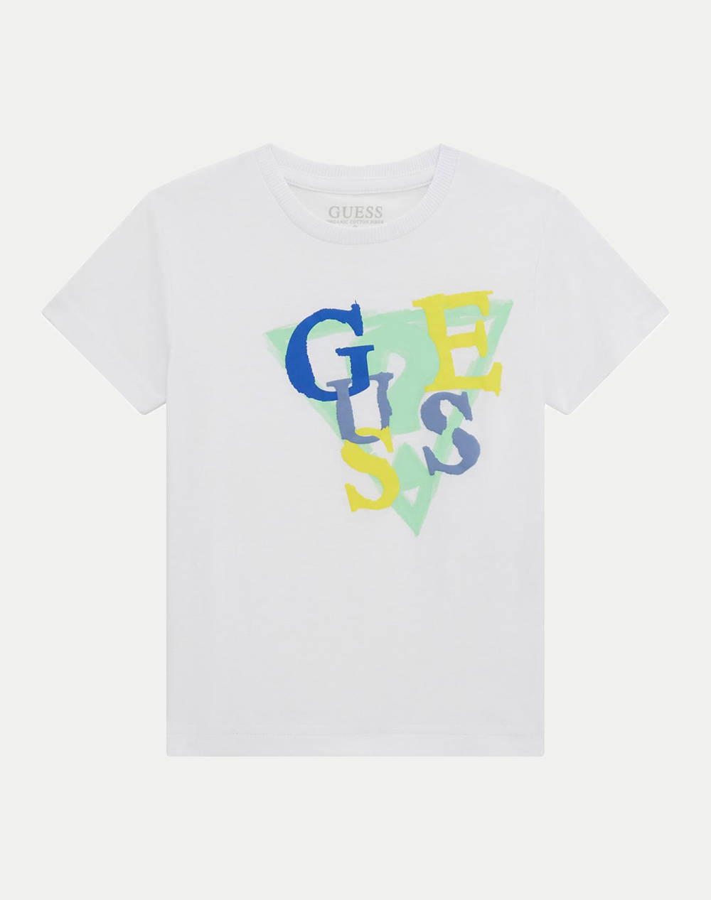 GUESS SS T-SHIRT - MID ORGANIC COTTON 160 BLUZA B