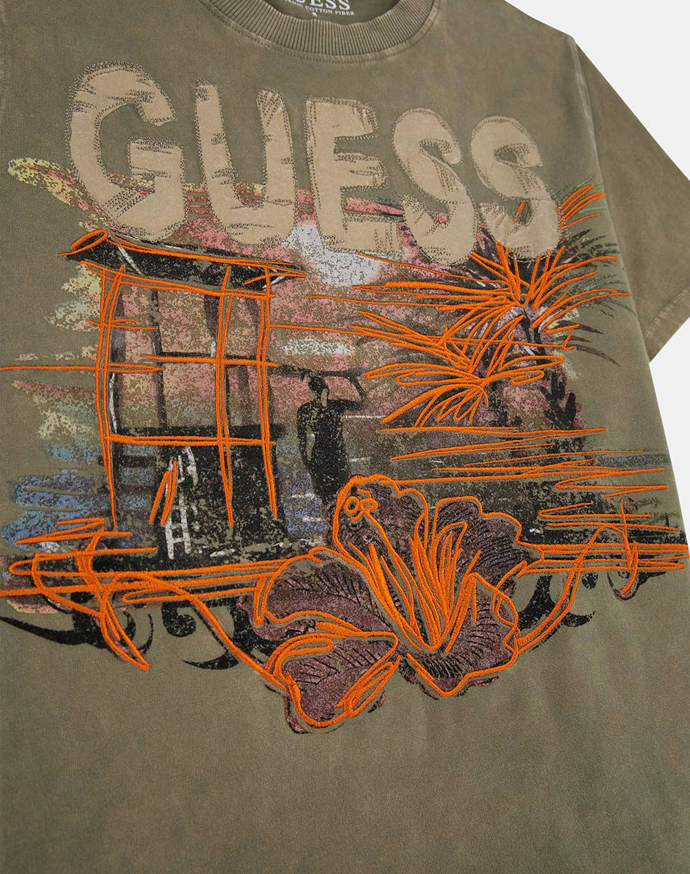 GUESS OVERSIZE SS T-SHIRT - MID ORGANIC COTTON 160 BLUZA DE COPII BOY