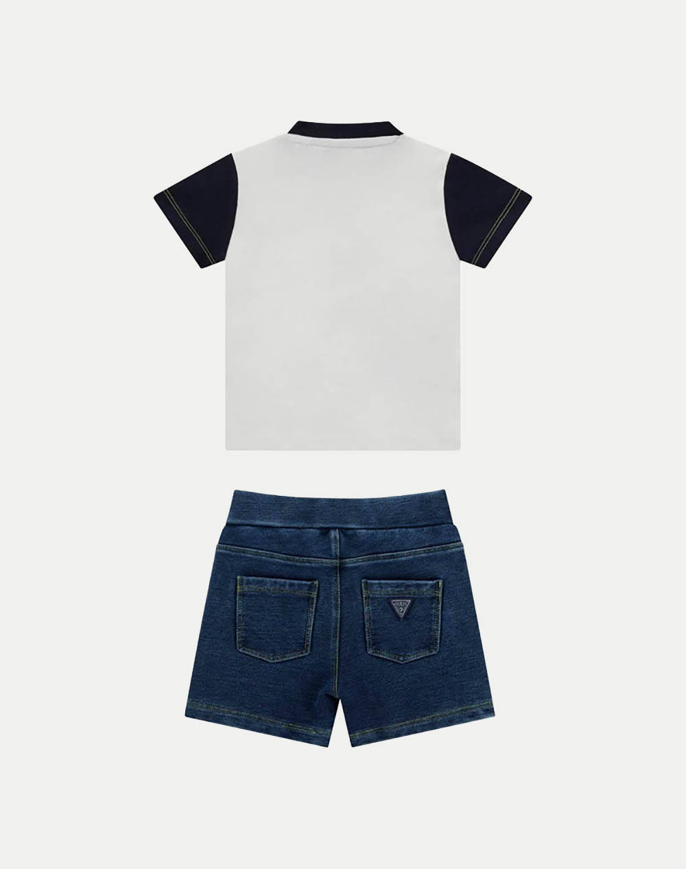 GUESS SET SS T-SHIRT+KNITDENIM SHORT SET DE COPII BOY