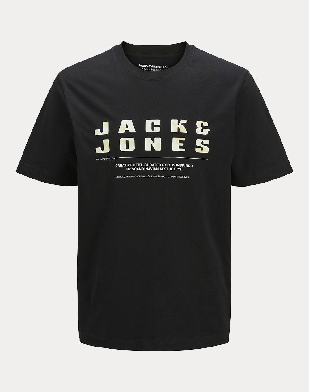 JACK&JONES JCORECHARGE FRONT BRANDING TEE CRE JNR