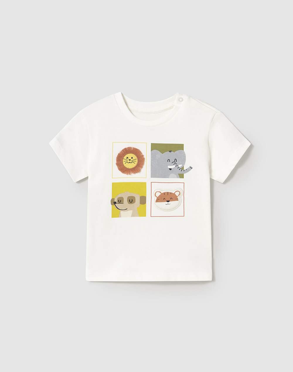 MAYORAL BLUZA CU CU MANECA SCURTA ANIMALUTE