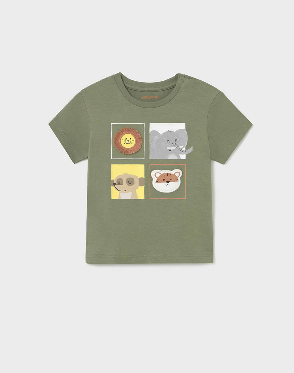 MAYORAL BLUZA CU CU MANECA SCURTA ANIMALUTE