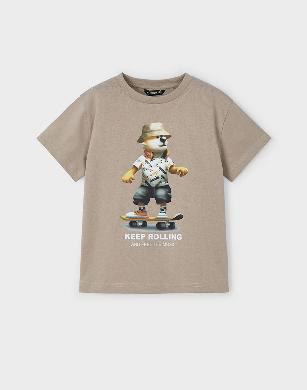 MAYORAL BLUZA MANECA SCURTA 'KEEP ROLLING