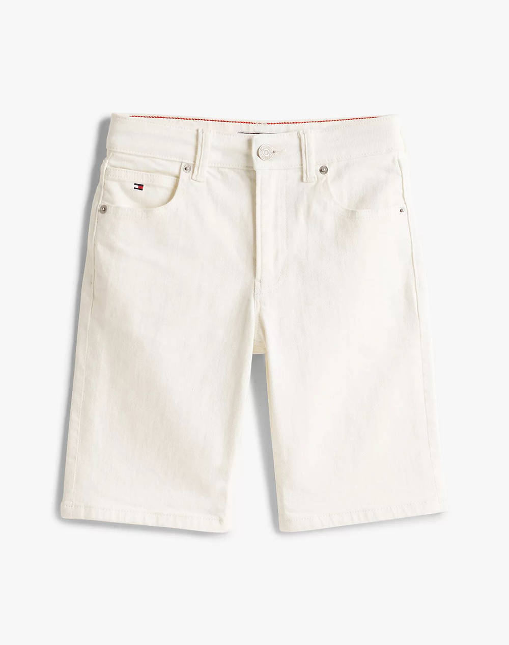 TOMMY HILFIGER MODERN STRAIGHT SHORT WHITE