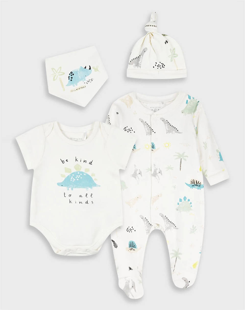 ENERGIERS BABY SET CADOU 4 BUC BAIAT ^100% BUMBAC
