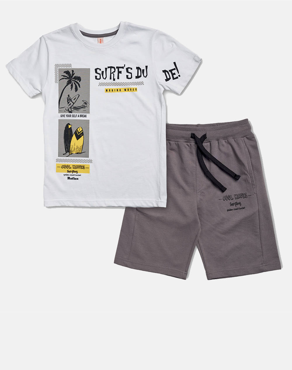 REFLEX SET BL.IMPR. SURFS DUDE!