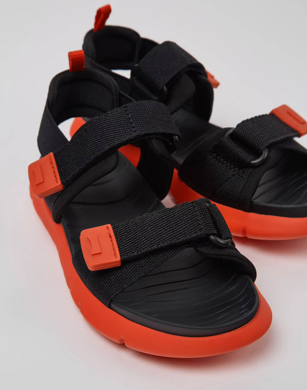 CAMPER Webbing Negro,Olas Negro/MiraSand Barco