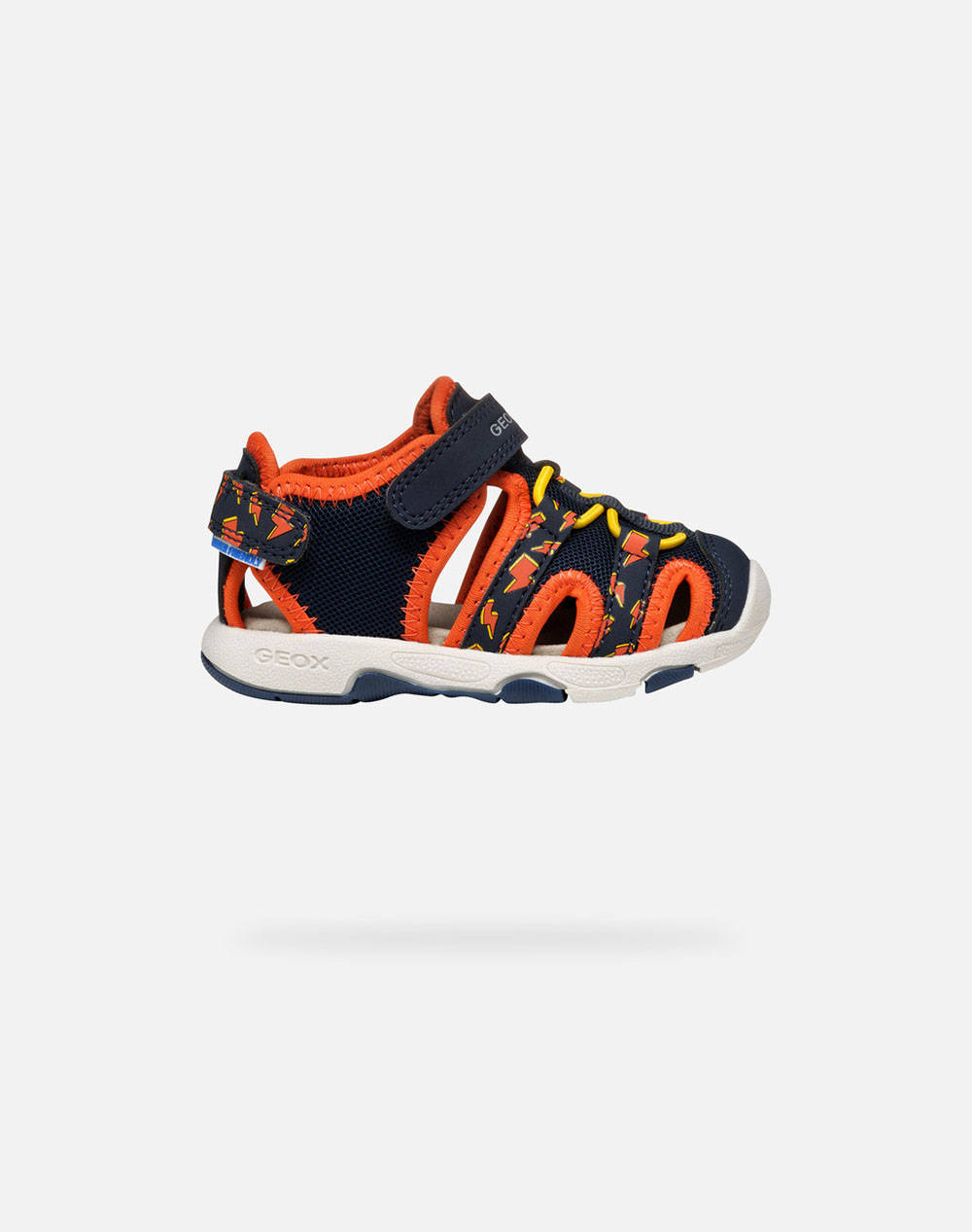 GEOX B S.MULTY B. B - MESH+PRIN.DBK