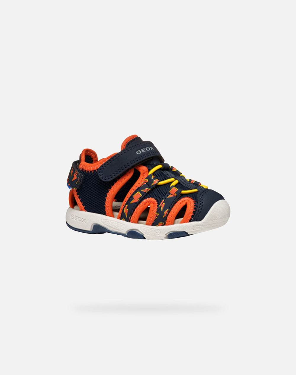 GEOX B S.MULTY B. B - MESH+PRIN.DBK