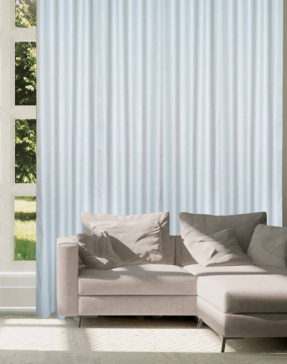 DAS 2253 PERDEA CU INELE (Dimensiuni: 140 x 270 cm.)