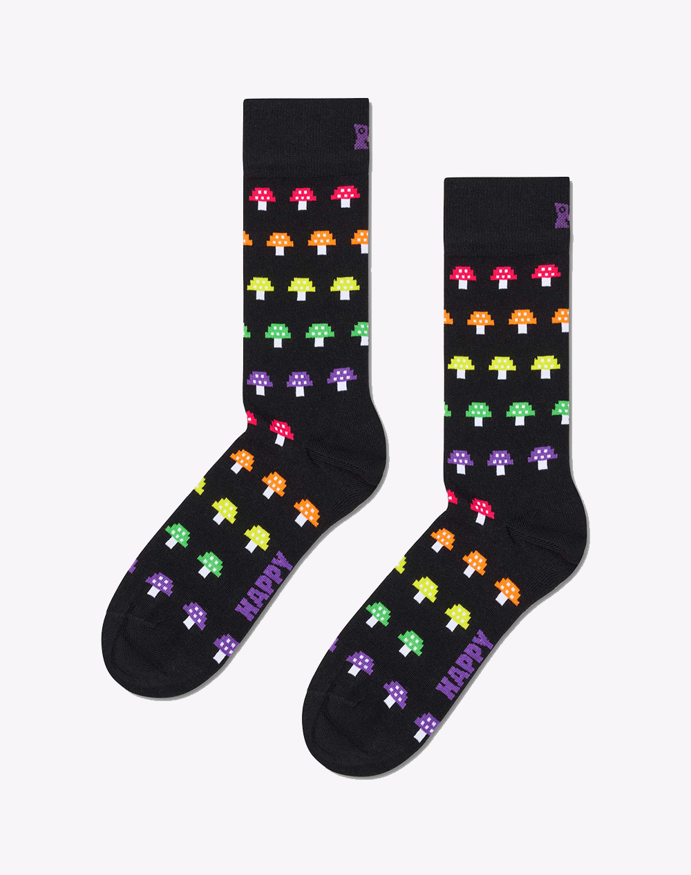 HAPPY SOCKS Mushroom Stripe Sock