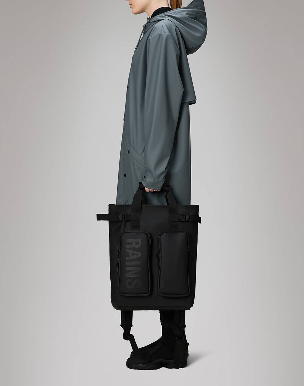 RAINS Texel Tote Backpack W3 (Dimensiuni: 40 x 12.5 x 31cm.)