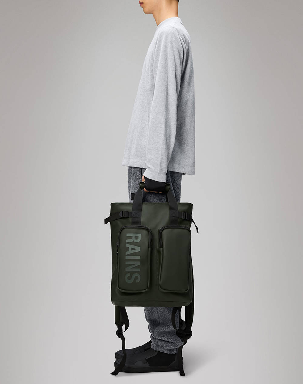 RAINS Texel Tote Backpack W3 (Dimensiuni: 40 x 12.5 x 31cm.)