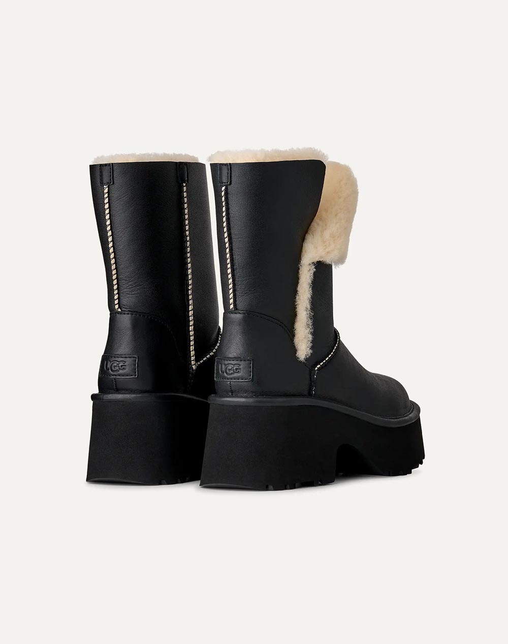 UGG 1172590 New Heights Cuff LTHR CLASSIC TALL BOOT UGG