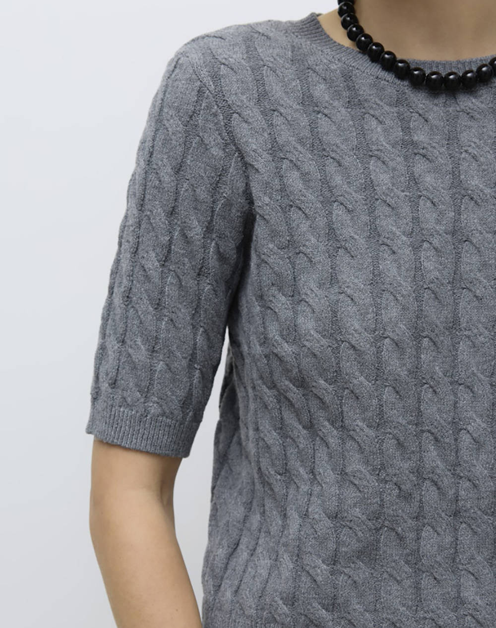 AWARE AWLORELLA 2/4 CREW NECK KNIT TOP NOOS