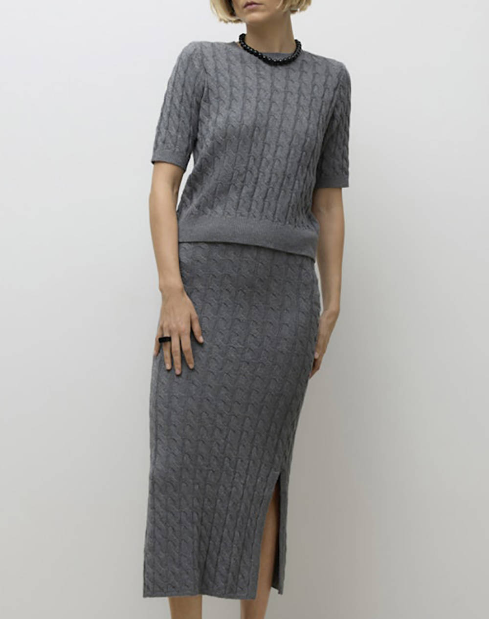 AWARE AWLORELLA 2/4 CREW NECK KNIT TOP NOOS