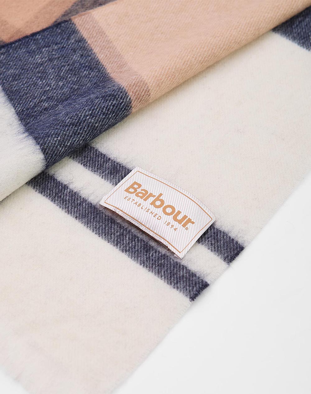 BARBOUR BARBOUR ROSEFIELD TARTAN SCARF