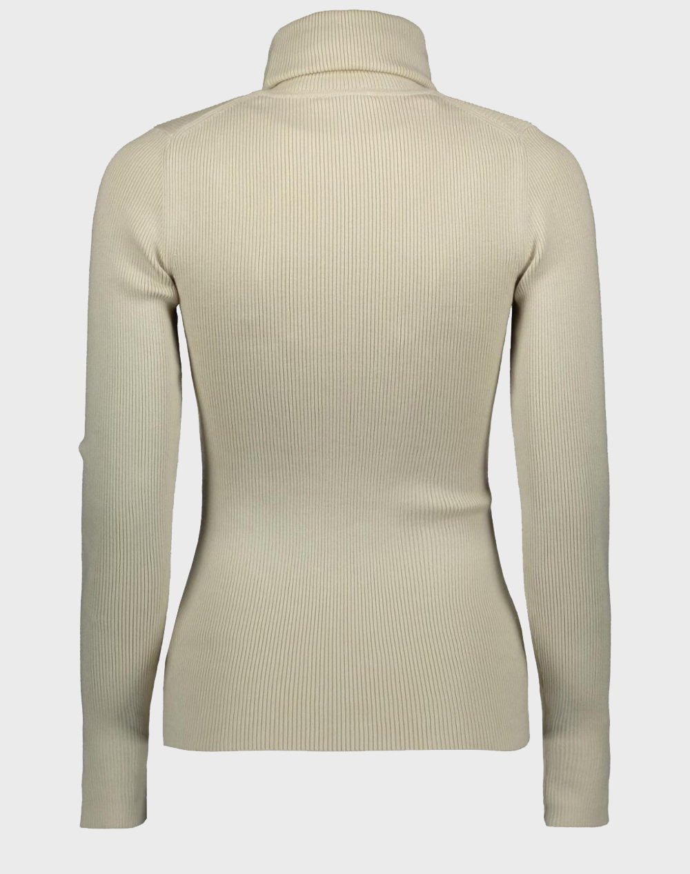 CALVIN KLEIN WOVEN LABEL ROLL NECK