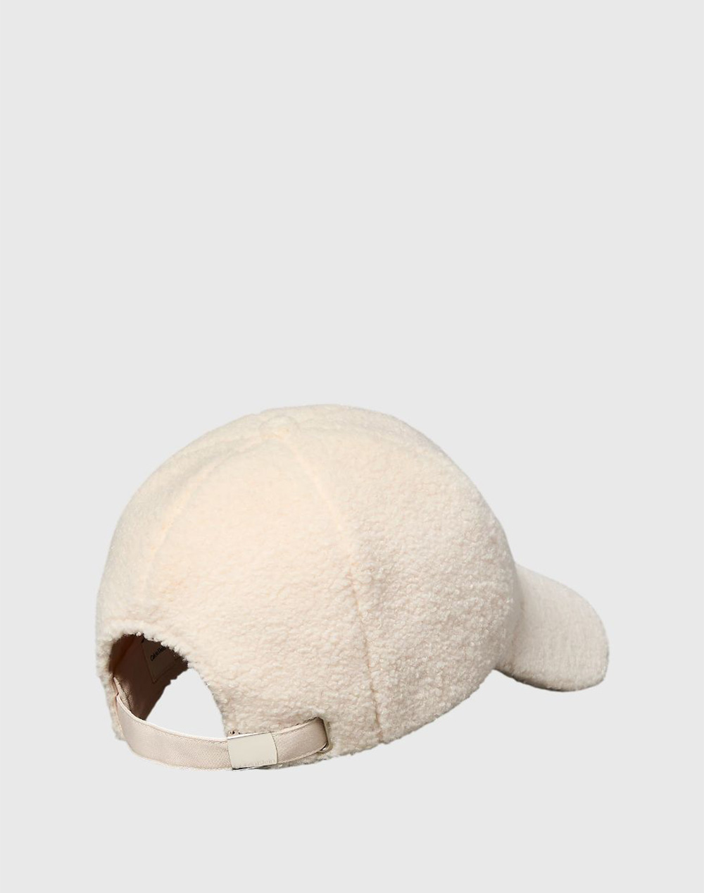 CALVIN KLEIN BOUCLE w PATCH CAP