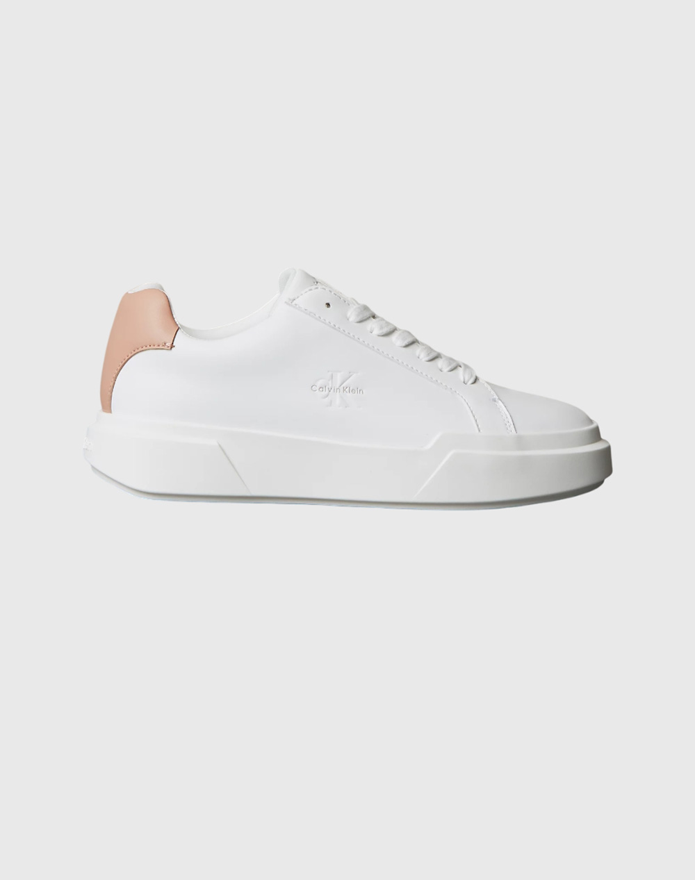 CALVIN KLEIN JEANS CHUNKY CUPSOLE LACEUP LTH WN