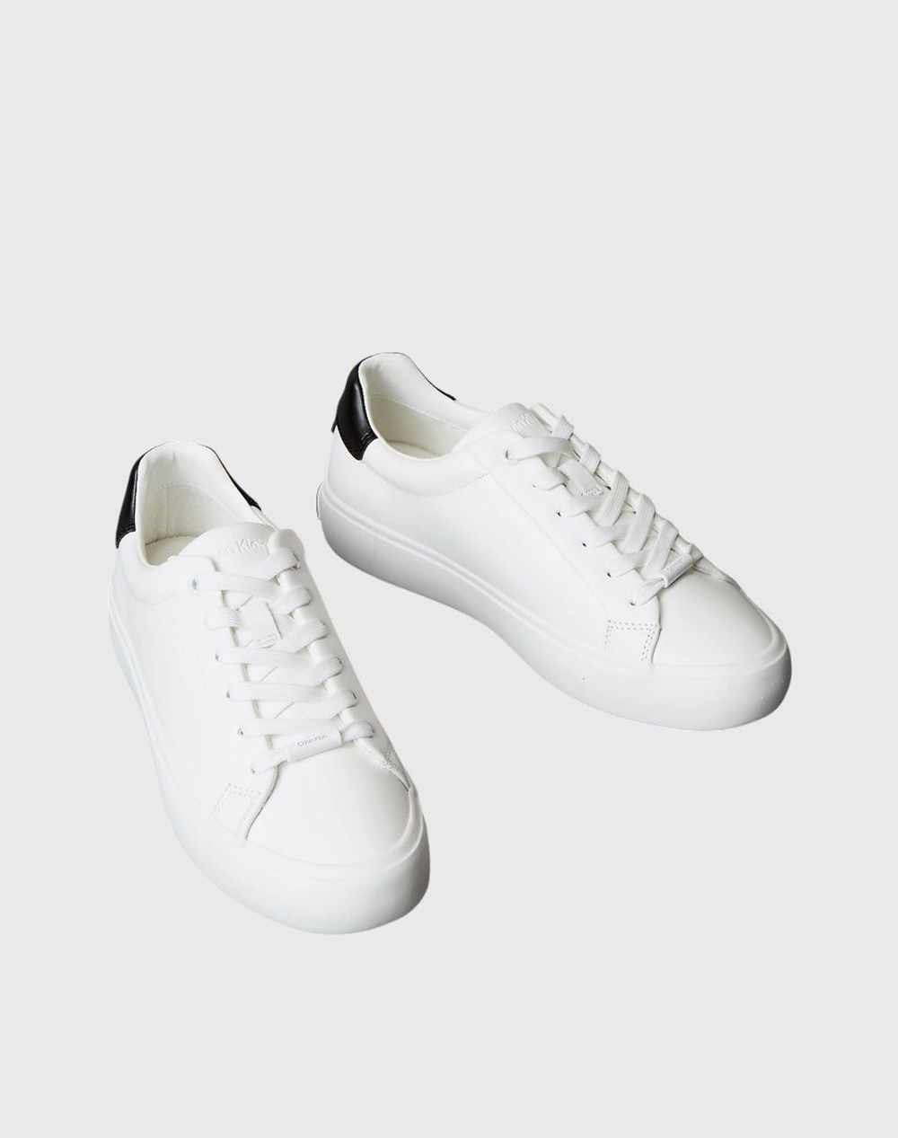 CALVIN KLEIN LACE-UP SNEAKER LTH CK