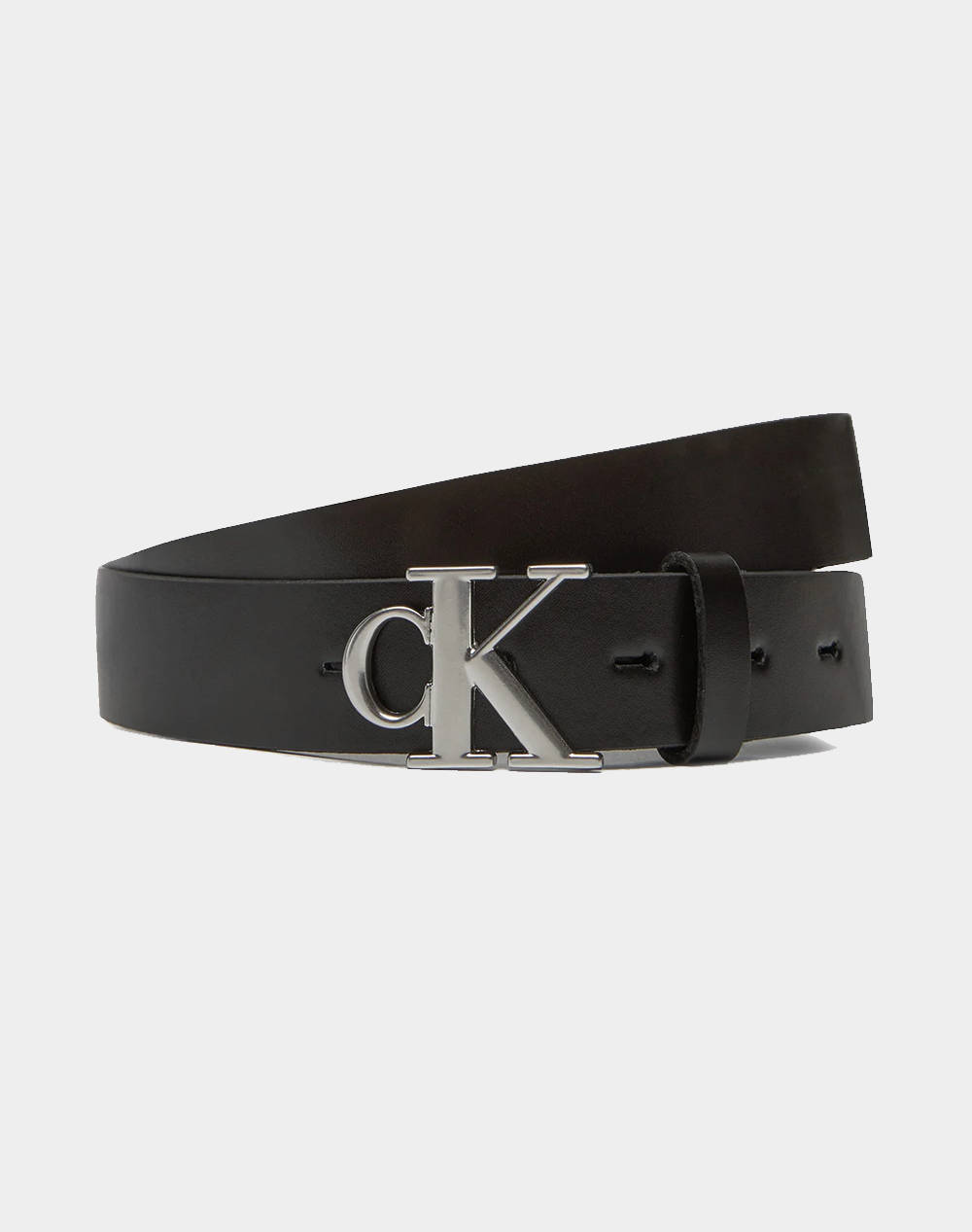 CALVIN KLEIN Monogram Plaque Buckle 30MM
