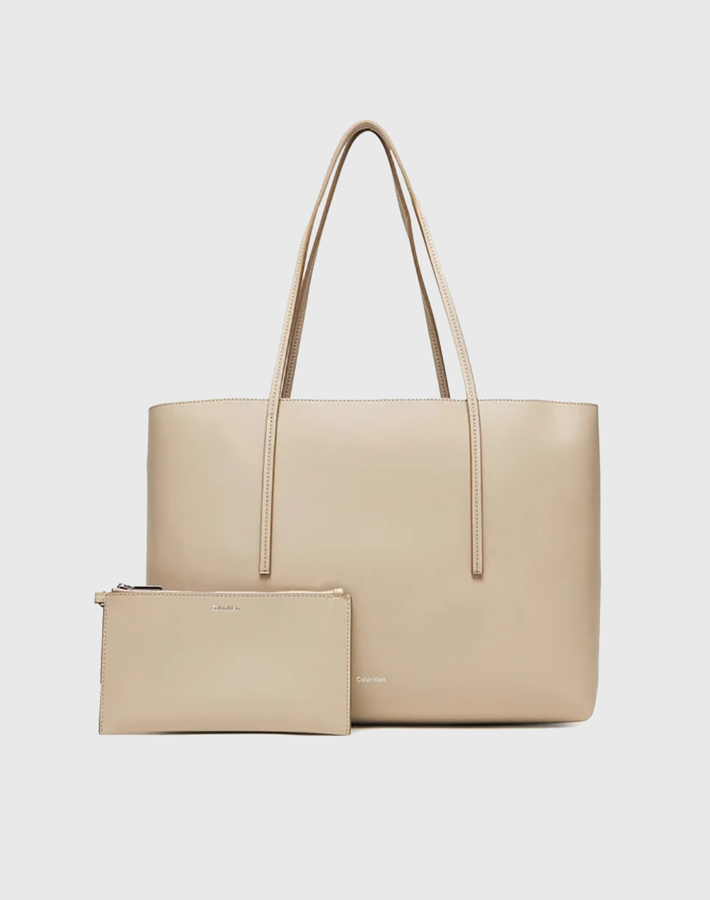 CALVIN KLEIN JEANS FOIL LOGO TOTE W/POUCH (Dimensiuni: 40 x 28 x 12cm.)