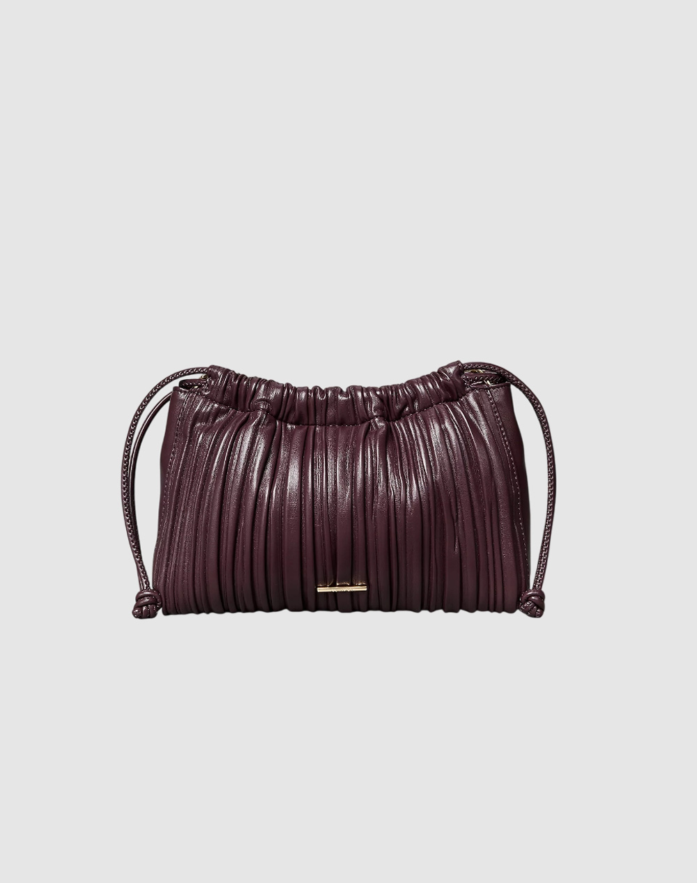 CALVIN KLEIN DRAWSTRING PLISSE CROSSBODY (Dimensiuni: 27 x 18 x 8cm.)